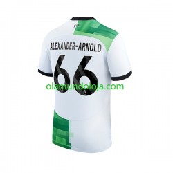 Camisola Liverpool Trent Alexander-Arnold 66 Homem Equipamento Segundo 2023-2024 Manga Curta